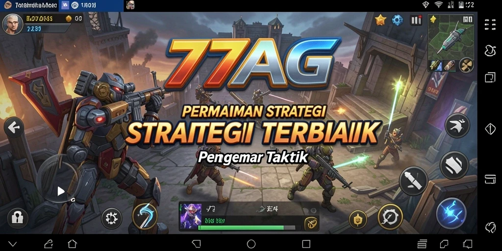 Gameplay Strategy yang mendebarkan dalam 77AG dengan berbagai taktik.