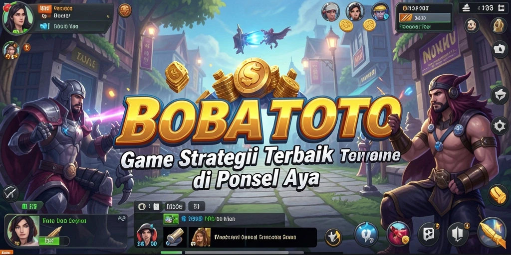 Tampilan utama gameplay BOBATOTO yang menantang dan strategis.