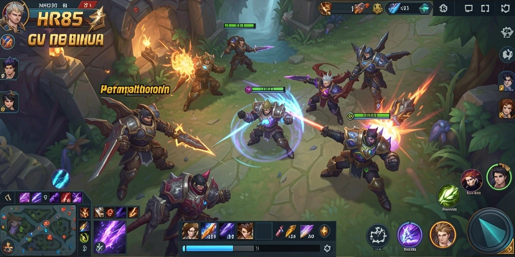 Tampilan gameplay seru dan karakter menarik di HR89.