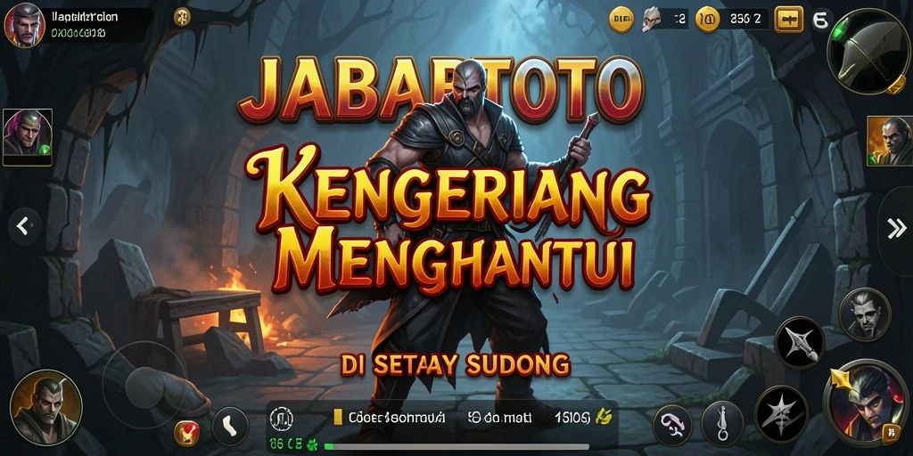 Screenshot utama JABARTOTO menampilkan ketegangan gameplay horor.