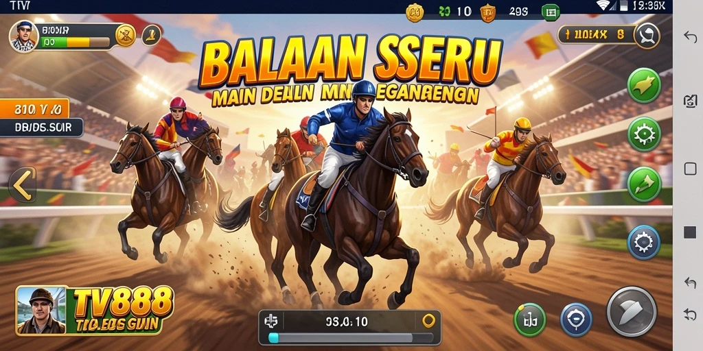 Menampilkan gameplay balap yang mendebarkan dan menarik.