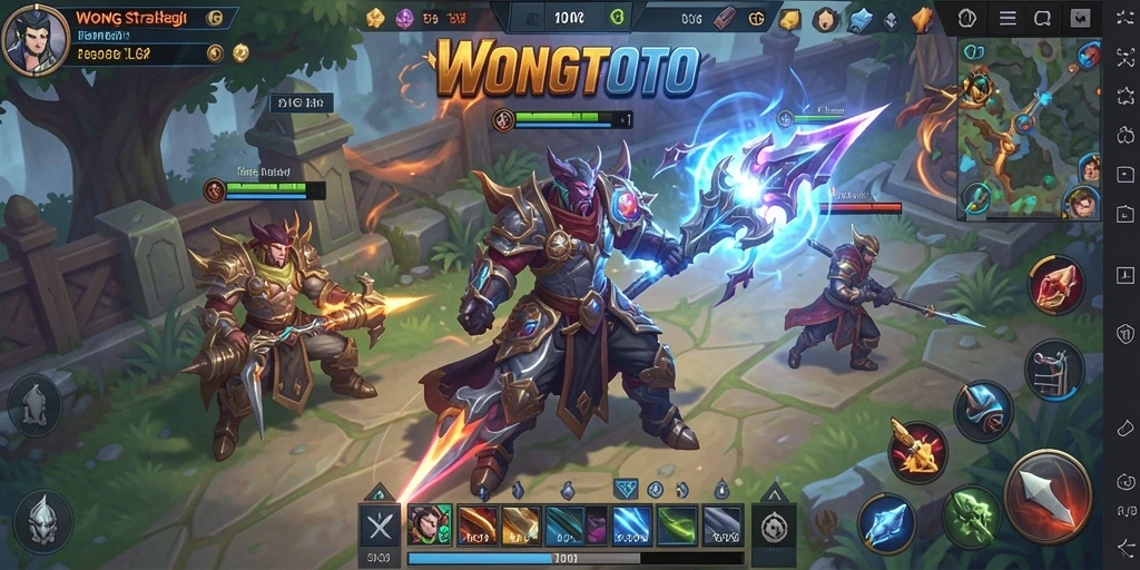 Tampilan gameplay <strong>WONGTOTO</strong> yang seru dan menantang bagi para pemain SLG.